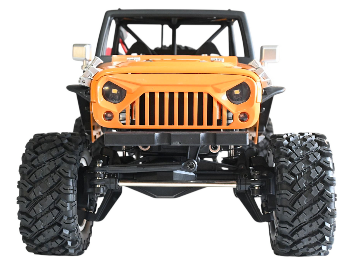 Радиоуправляемый краулер MJX Hyper Go H12Y+ (желтый) FOC Brushless 4WD 2.4G LED 1/12 RTR